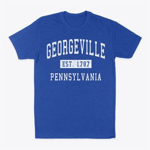 Georgeville Pennsylvania Classic Established Classic Dad T-Shirt