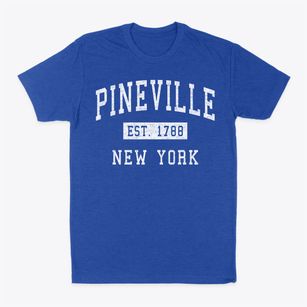 Pineville New York Classic Established Classic Dad T-Shirt