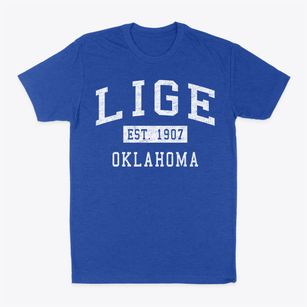 Lige Oklahoma Classic Established Classic Dad T-Shirt