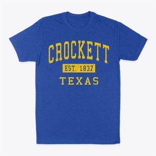 Crockett Texas Classic Established Classic Dad T-Shirt