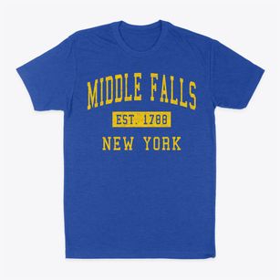 Middle Falls New York Classic Established Classic Dad T-Shirt