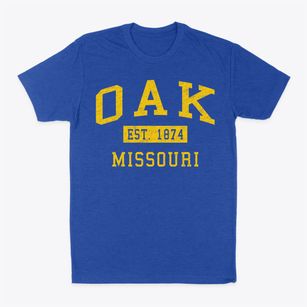 Oak Missouri Classic Established Classic Dad T-Shirt