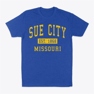 Sue City Missouri Classic Established Classic Dad T-Shirt