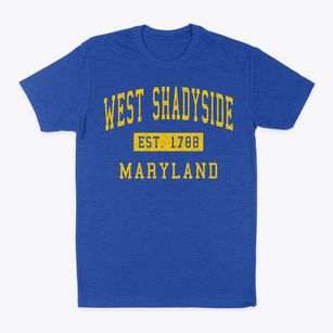 West Shadyside Maryland Classic Established Classic Dad T-Shirt
