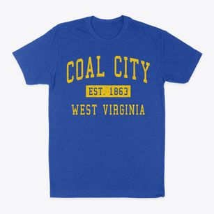 Coal City West Virginia Classic Established Classic Dad T-Shirt