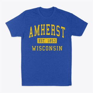 Amherst Wisconsin Classic Established Classic Dad T-Shirt
