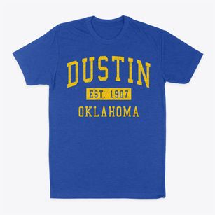 Dustin Oklahoma Classic Established Classic Dad T-Shirt