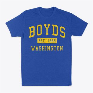 Boyds Washington Classic Established Classic Dad T-Shirt