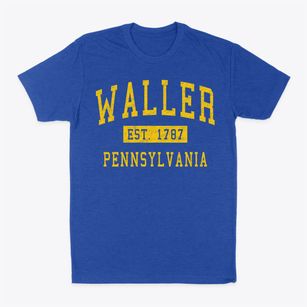 Waller Pennsylvania Classic Established Classic Dad T-Shirt