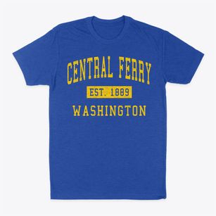Central Ferry Washington Classic Established Classic Dad T-Shirt