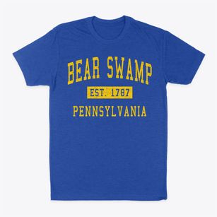Bear Swamp Pennsylvania Classic Established Classic Dad T-Shirt