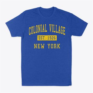 Colonial Village New York Classic Established Classic Dad T-Shirt
