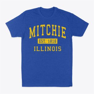 Mitchie Illinois Classic Established Classic Dad T-Shirt