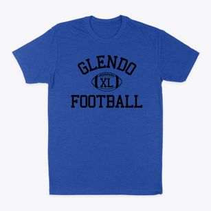 Glendo School Classic Football Classic Dad T-Shirt