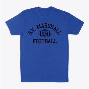 S.v. Marshall High School Classic Football Classic Dad T-Shirt