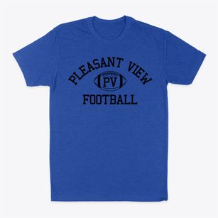 Pleasant View R6 School Classic Football Classic Dad T-Shirt
