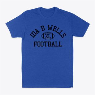 Ida B Wells Girls School Classic Football Classic Dad T-Shirt