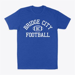 Bridge City Junior High School Classic Football Classic Dad T-Shirt