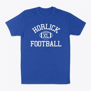 Horlick High School Classic Football Classic Dad T-Shirt