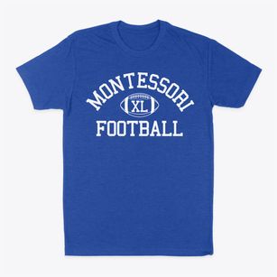 Montessori School Of Phillips Classic Football Classic Dad T-Shirt