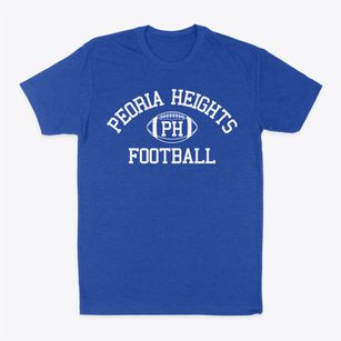 Peoria Heights Grade School Classic Football Classic Dad T-Shirt