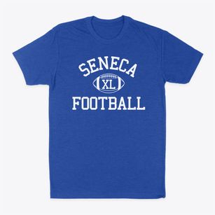 Seneca High School Classic Football Classic Dad T-Shirt