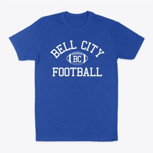 Bell City High School Classic Football Classic Dad T-Shirt