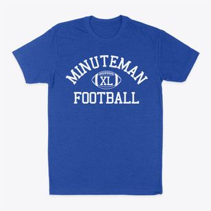 Minuteman High School Classic Football Classic Dad T-Shirt