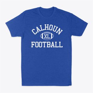 Calhoun School Classic Football Classic Dad T-Shirt