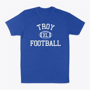 Troy Junior High School Classic Football Classic Dad T-Shirt