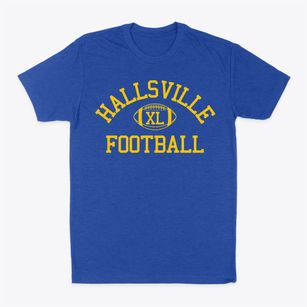 Hallsville Intermediate School Classic Football Classic Dad T-Shirt