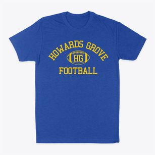 Howards Grove High School Classic Football Classic Dad T-Shirt