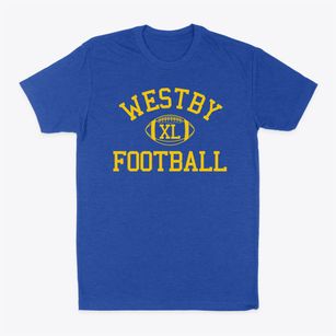 Westby High School Classic Football Classic Dad T-Shirt