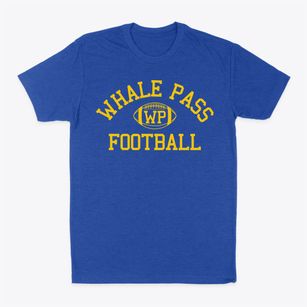 Whale Pass School Classic Football Classic Dad T-Shirt