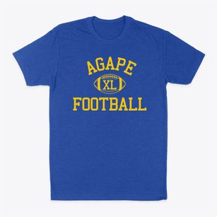 Agape Christian High School Classic Football Classic Dad T-Shirt