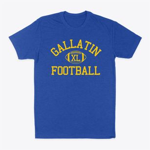 Gallatin High School Classic Football Classic Dad T-Shirt