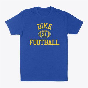 Dike Montessori Center Classic Football Classic Dad T-Shirt