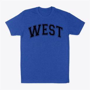 West High School Varsity Arch Classic Dad T-Shirt