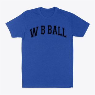 W B Ball Elementary School Varsity Arch Classic Dad T-Shirt