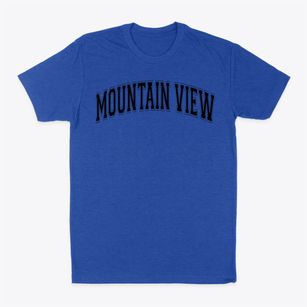 Mountain View Elementary School Varsity Arch Classic Dad T-Shirt