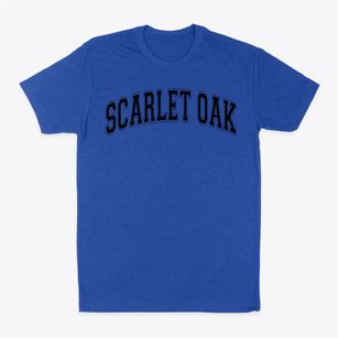 Scarlet Oak Elementary School Varsity Arch Classic Dad T-Shirt