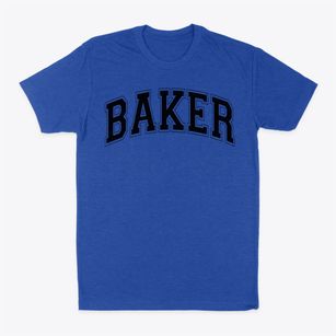 Baker Varsity Arch Classic Dad T-Shirt