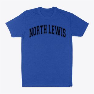 North Lewis Elementary School Varsity Arch Classic Dad T-Shirt