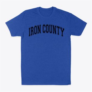 Iron County C4 School Varsity Arch Classic Dad T-Shirt