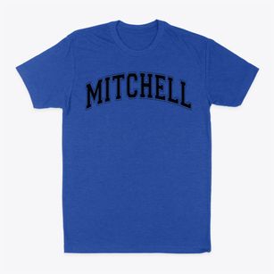 Mitchell High School Varsity Arch Classic Dad T-Shirt
