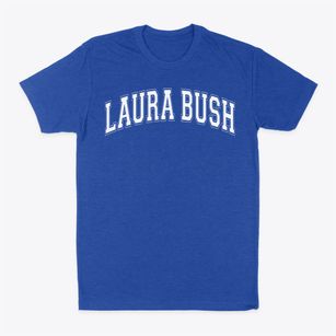 Laura Bush Elementary Varsity Arch Classic Dad T-Shirt