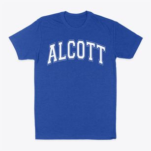 Louisa May Alcott Elementary School Varsity Arch Classic Dad T-Shirt
