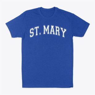Saint Mary School Varsity Arch Classic Dad T-Shirt