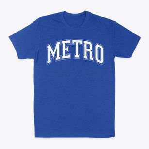 Metropolitan Arts & Technology High School Varsity Arch Classic Dad T-Shirt