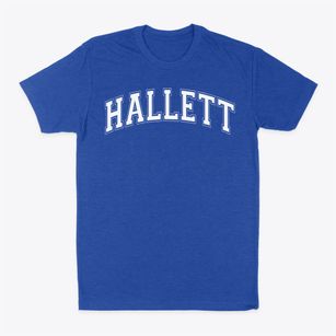Hallett Elementary School Varsity Arch Classic Dad T-Shirt